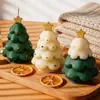 Vela Aromática de Natal Atmosfera de Inverno Decoração de Interior Enfeite Vela para Árvore de Natal Presente Atacado