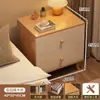 Mesita de Noche Pequeña Simple Moderna Gabinete Pequeño Simple Gabinete de Almacenamiento Habitación de Alquiler Dormitorio Hogar Estante de Almacenamiento de Mesita de Noche
