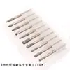 Cabeça de retificação de diamante soldada para gravação em metal, haste de 3 mm, para desbaste de jade, ágata, granito, pedra 150 # Pacote com 10