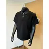 Camisa tipo polo de manga corta para hombre, de dos piezas falsas, con un look de alta gama y elegante, camiseta de verano de ajuste regular, hombro normal, manga corta