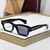 JEFF Moda Novo Produto Placa Grossa Armação Quadrada Óculos de Sol Masculino de Alta Qualidade Proteção Solar Personalidade Retrô Tendência Óculos de Sol Feminino