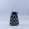 Bolso de mano pequeño de moda de estilo occidental transfronterizo, bolso de cuentas, bolso hueco de color sólido, bolso de mano para mujer japonés y coreano, bolso hecho a mano, bolso para ir al trabajo