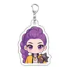 Atacado de Produtos de Anime, Mochilas de Caça a Demônios para Estudantes, Presentes para Grupos de Meninas, Pingentes Transfronteiriços, Chaveiros de Acrílico, Estilo 2D