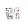 Rollo de pegatinas de sellado de perro Pacha de dibujos animados pegatina para diario de mano pequeña pegatina Pacho decoración pegatina de regalo portátil decoración de cinta adhesiva