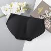 Pantalones Sexy de Seda de Hielo Sin Costuras Transpirables Levanta Glúteos Pantalones con Trasero Falso Pantalones Levanta Glúteos Completos Braguitas Levanta Glúteos Artefacto Femenino Levanta Glúteos Sin Costuras