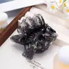 Pin de Loto con Borla de Temperamento y Rejuvenecedor, Acrílico de Alta Gama y Versátil para Uso Diario, Accesorios para el Cabello Populares Retro para Mujeres