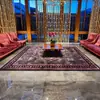 Alfombra de Ingeniería Roja Completa Alfombra Personalizada para Hotel Casa Alfombra de Salón de Banquetes Habitación de Hotel Alfombra Grande Acrílica Hecha a Mano