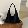 Bolso de gamuza para mujer 2026 nuevo de moda otoño de alta gama vintage con diseño calado bolso de hombro bolso tote de gran capacidad