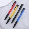 Atacado do Fabricante Caneta Esferográfica de Apertar Presentes Publicitários Promocionais Escrita Caneta Esferográfica de Plástico Caneta de Presente Publicitária Impressão de Logotipo