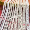 Al por mayor de fábrica encaje de algodón DIY accesorios de ropa de encaje de algodón con borde de cortina de sofá encaje de algodón