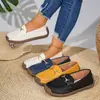 Nuevo Modelo de Verano 2026: Zapatos Casuales Cómodos Planos para Mujer, de Talla Grande, Slip-On, de Moda para Exteriores, Talla Única