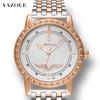 Reloj YAZOLE387 Reloj de hombre Venta al por mayor de fábrica Reloj de cuarzo Reloj de esfera grande Reloj de hombre de negocios Reloj de oro para hombre