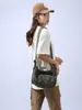 Bolso Pequeño Moda Femenina Retro Bolso de Hombro Único Cruzado Lona Ins Versátil Estudiante Compras Salida Bolso Simple Japonés para Mujer