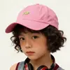 Gorra de Béisbol Delgada Infantil Sencilla con Letras Estilo Coreano, Gorra Transpirable de Secado Rápido para Protección Solar al Aire Libre en Verano para Niños y Niñas, Moderna