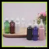 Botella color té con tapón de punta de 50 ml Botella con tapón de punta para esencia Botella de pigmento Botella de esencia con boca de punta Botella para cebo de pesca Botella de medicina