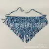 Venta Caliente Nueva Corea del Sur Ins Tejido de Ganchillo Borla Triángulo Correa de Bufanda Moda Chica Picante Todo Fósforo Cortina de Culo Pañuelo para la Cabeza Mujeres
