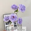 5 Rosas de Ángel Artificiales para Decoración de Boda, Accesorios para Fotos, Flores Falsas para Arreglos Florales de Mesa de Comedor en Casa