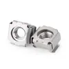 En stock al por mayor jaula de acero inoxidable 304 tuerca de jaula tuerca flotante gabinete de jaula tapa de tornillo de hierro pinza de hierro de jaula
