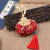 Bolsita Bolsa Vacía Bolsita de Ajenjo Estilo Antiguo Bordado Bolsa de Medicina China Colgante Portátil Osmanthus Boda DIY Fragancia Festival del Bote del Dragón
