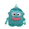 Mochila Infantil de Peixe-Palhaço Versátil Desenho Animado Feio Fofo Boca Grande Bolsa Escolar Peixe Personalizada Engraçada Mochila para Estudante Universitário