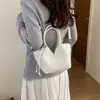 Nova Bolsa de Mão Fashion Estilo Balde Tendência 2026 Ombro Único Tecida de Verão Grande Capacidade para Mulheres no Dia a Dia