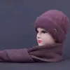 Gorros de Invierno para Personas Mayores, Gorros para Madres, Gorros de Punto Gruesos y Cálidos para el Frío para Señoras Mayores, Gorros de Invierno Engrosados
