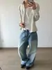 Nuevas Camisas de Manga Larga Retro a Rayas Verticales para Primavera y Otoño Estilo Hong Kong Casual Holgadas Ropa Exterior para Pareja Chaquetas Camisa Versátiles