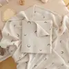 Manta para envolver a recién nacidos 100% algodón Clase A Sábana para envolver en la sala de partos Manta receptora Manta para envolver para niños Manta de gasa Toalla de baño
