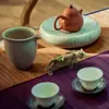 Nuevo latón Zodíaco Chino Tigre oficina hogar escritorio hecho a mano pequeños adornos mascota de té pisapapeles juguete de mano