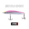 Weihe Sports Minnow Tembloroso Lápiz Sumergible 8cm 10g Señuelo Luya Sistema de Transferencia de Centro de Gravedad Señuelo Duro Tres Ganchos