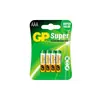 Super Pilhas Alcalinas AAA GP - Blister com 4