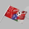 Banderas Personalizadas para Agitar a Mano, Banderas Publicitarias Personalizadas con Impresión, Banderas Rojas Pequeñas para Voluntarios, Banderas de Guía, Banderas de Clase Escolar, Banderas de Mano