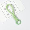 Cordão de corda trançada curta Capa de telefone móvel Chaveiro Corda curta anti-perda removível Corda de mão universal para pulso masculino e feminino Cordão de telefone móvel