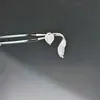 Brilhantes Únicos Coração de Menina Cruz Asas de Anjo Aço Titânio Doces Frescos Brincos Studs de Cartilagem da Orelha Moda Tendência Item Quente