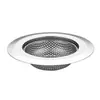 [Outlet de Fábrica] Filtro de Pia de Cozinha Rede de Retenção de Resíduos de Aço Inoxidável Bacia para Lavar Legumes Ralo de Piso Anti-entupimento Artefato