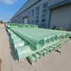 Accesorios para Tuberías Compuestas de Fibra de Vidrio Tuberías Químicas para Aguas Residuales Municipales Dn300-2600 en Stock Ligeros de Alta Resistencia