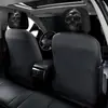 Funda para reposacabezas de asiento de coche con estampado personalizado de calavera metálica oscura, universal para interiores de coche, se puede personalizar con etiquetas y se hace por encargo a partir de imágenes proporcionadas