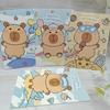 Nuevo Comercio Exterior Stitch Kuromi Capibara Lindo Dibujo Animado Cuaderno Cuaderno de Estudiante Regalo Premio Cuaderno