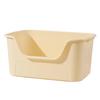 Nueva Caja de Arena para Gatos Inodoro Gigante para Gatos Destacado Anti-Salpicaduras Abierta Extra Grande Caja de Arena para Gatos Marioneta Maine Suministros para Gatos