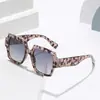 Gafas de Sol Cuadradas Transfronterizas Moda Europea y Americana Simple Cuadrado Color en Contraste Gafas de Sol Versátiles Gafas de Sol Anti-UV para Mujer