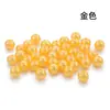 Accesorios de Joyería DIY Cuentas Sueltas Perlas de Imitación abs Coloridas Cuentas de Extremo para Pulsera Material para Ensartar Accesorios de Joyería