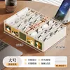 Caja Organizadora de Cables de Datos con Compartimentos Multifuncionales Caja de Gestión de Cables para Escritorio del Hogar Caja Organizadora para Cabezales de Cargador, Cables de Auriculares y Cables de Alimentación