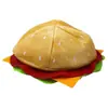 Accesorios de Foto para Actuaciones de Halloween Europeos y Americanos: Sombreros de Hamburguesa, Sombreros de Pizza, Sombreros Divertidos de Papas Fritas para Fiesta, Sombreros de Pata de Pollo Asado de Acción de Gracias