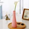 Pequeno Vidro Fresco Transparente Pequeno Vaso Mesa de Jantar Inserção de Flores Boca Pequena Esbelta Rosa Vaso Sala de Estar Mini Enfeites