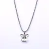 Colgante de fundición de precisión de acero inoxidable 316 joyería para mujer pulido moda estilo callejero europeo y americano colgante