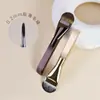 Pincel de Base Ultra Fino Alargado em Forma de Língua, Corretivo Sem Marcas, Ferramenta de Beleza de Cabeça Plana Macia Sem Pó, Pincel de Maquiagem, Pincel para Máscara Facial