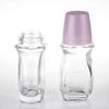 Venta al por mayor de fábrica, botella con forma de bola redonda recta de 30 ml y 50 ml, botella con cuentas, botella con atomizador para perfume, nueva