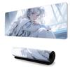 Mouse Pad para Jogo Estilo Anime Super Grande Borda Travada Menino E-sports Jogo Computador Pad Grande para Teclado Espessado Antiderrapante