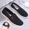 Sapatos de pano de Pequim antigo autênticos solas de pneu grosso antiderrapantes resistentes ao desgaste sapatos de trabalho resistentes a perfurações sapatos feitos à mão canteiro de obras trabalho respirável