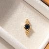 Folheado a Cobre Ouro 14K Zircônia Renda Palaciana Diamante Pingente Duplo Acessórios para Joias DIY Brincos Grampo de Cabelo Material